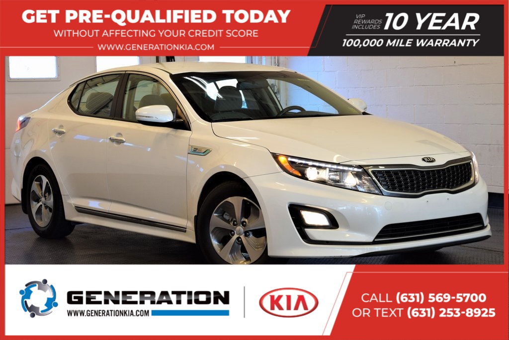 Pre Owned 2016 Kia Optima Hybrid Base 4d Sedan In Bohemia M8963 Pre Owned 2016 Kia Optima Hybrid Base