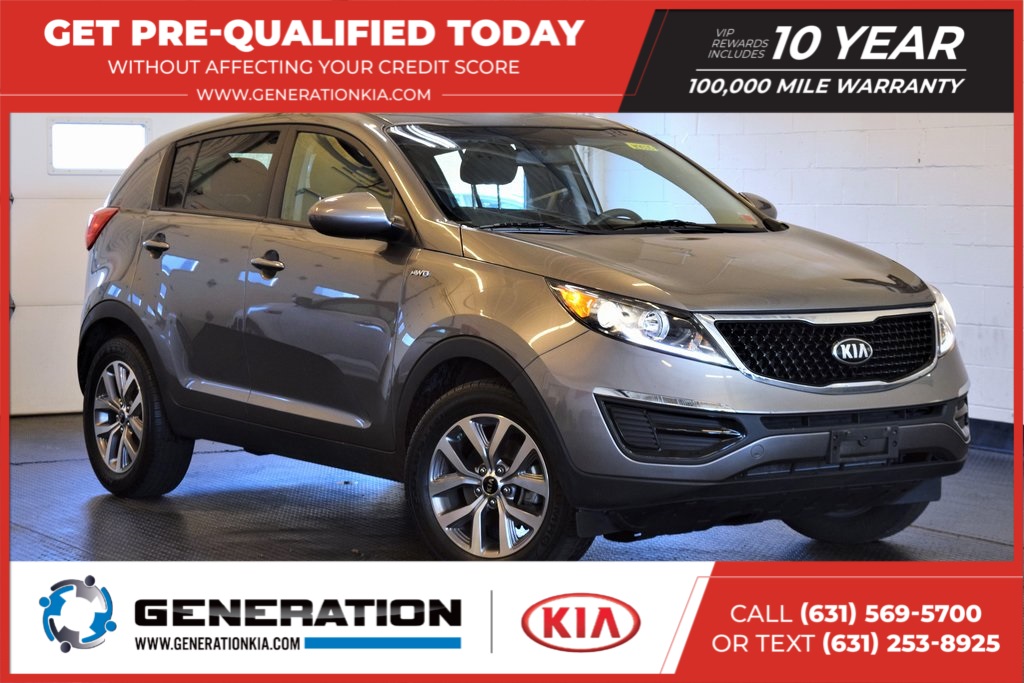 Certified Pre Owned 2016 Kia Sportage Lx 4d Sport Utility In Bohemia Certified Pre Owned 2016 Kia Sportage Lx